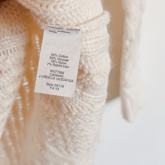 Madewell Cream Cable Knit Sweater - Picture 10 of 10